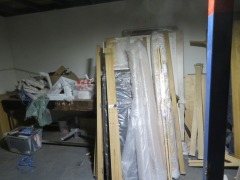 Large Quantity of assorted Furniture Components for Tables, Beds, Coffee Tables & Cabinets
