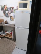 Contents of Kitchen including LG Fridge/Freezer, 2 Door, GR262SQ, Sharp Carousel Microwave, Chairs, Sink Fountain, Table & Bench - 2