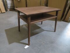 Vintage Side Table, Dark Timber Finish, 600 x 400 x 430m H approx - 3