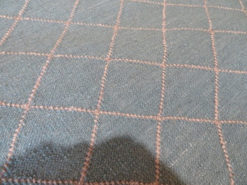 Armadillo Floor Rug, Design Twine, Colour: Turquoise & Granite