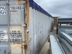 40' Modified Open Top Shipping Container - CPIU 190466.4 - 9