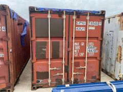 40' Modified Open Top Shipping Container - CPIU 190470.4 - 2