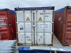 40' Modified Open Top Shipping Container - DDOU 495959.3 - 2