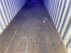 40' Modified Open Top Shipping Container - DDOU 495959.3 - 8