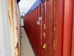 40' Modified Open Top Shipping Container - CPIU 190544.4 - 7