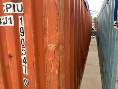 40' Modified Open Top Shipping Container - CPIU 190547.0 - 6