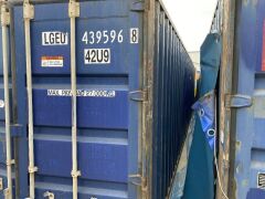 40' Modified Modified Open Top Shipping Container - LGEU 439596.8 - 2