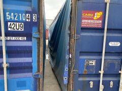 40' Modified Modified Open Top Shipping Container - LGEU 439596.8 - 4