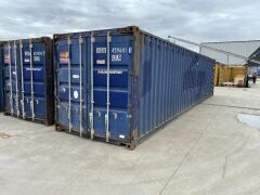 40' Modified Modified Open Top Shipping Container - LGEU 459641.1