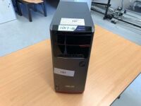 Asus M32 Series Computer Tower and Screen