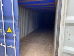 40' Modified Open Top Shipping Container - DDDU 401309.7 - 6