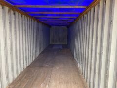 40' Modified Open Top Shipping Container - DDDU 401309.7 - 7