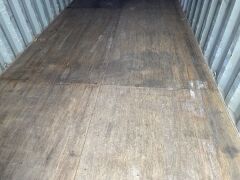 40' Modified Open Top Shipping Container - DDDU 401309.7 - 8