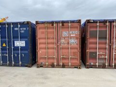 40' Modified Open Top Shipping Container - CPIU 190434.5 - 2