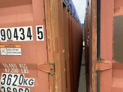 40' Modified Open Top Shipping Container - CPIU 190434.5 - 3