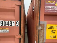 40' Modified Modified Open Top Shipping Container LGEU 909631.6 - 3