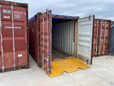 40' Modified Open Top Shipping Container CPIU 190472.5