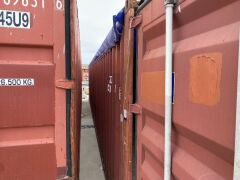 40' Modified Open Top Shipping Container CPIU 190472.5 - 3