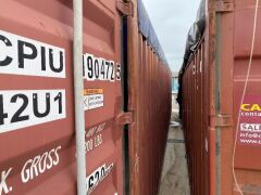 40' Modified Open Top Shipping Container CPIU 190472.5 - 4