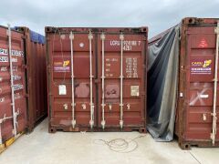 40' Open Top Shipping Container LCRU 924188.7 *RESERVE MET* - 2