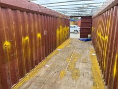 40' Open Top Shipping Container LCRU 601457.6 *RESERVE MET* - 9