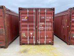 40' Open Top Shipping Container LCRU 741309.8 *RESERVE MET* - 2