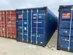40' Modified Open Top Shipping Container LGEU 4507939.9