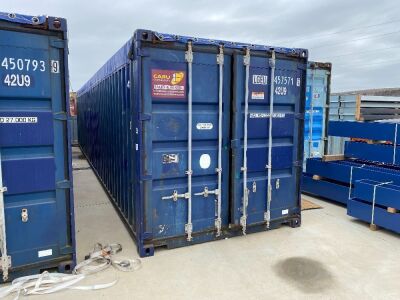 40' Modified Modified Open Top Shipping Container LGEU 457571.7