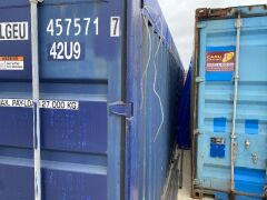 40' Modified Modified Open Top Shipping Container LGEU 457571.7 - 4