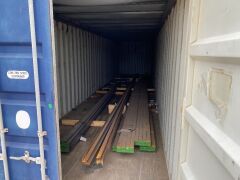 40' Modified Modified Open Top Shipping Container LGEU 457571.7 - 6