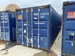 40' Modified Modified Open Top Shipping Container LGEU 452009.9