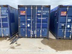 40' Modified Modified Open Top Shipping Container LGEU 452009.9 - 2