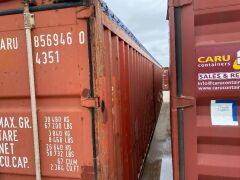 40' Open Top Shipping Container CARU 856946.0 *RESERVE MET* - 3