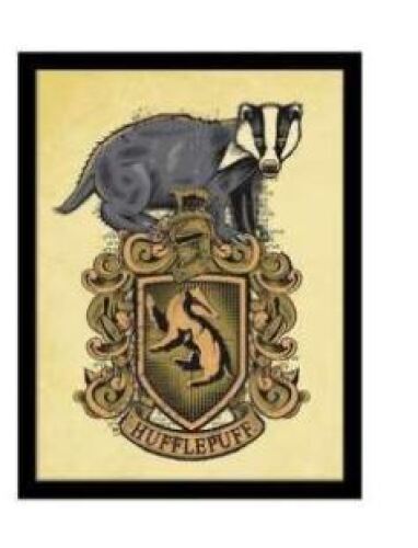 Harry Potter - Hufflepuff Crest Framed Print IMFP0152 3283