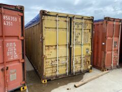 40' Open Top Shipping Container WSCU 451418.0 *RESERVE MET*