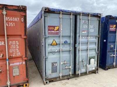 40' Modified Open Top Shipping Container LGEU 674383.0