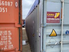 40' Modified Open Top Shipping Container LGEU 674383.0 - 4