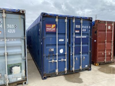 40' Modified Open Top Shipping Container LGEU 456018.9