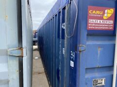 40' Modified Open Top Shipping Container LGEU 456018.9 - 3
