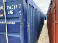 40' Modified Open Top Shipping Container LGEU 456018.9 - 4