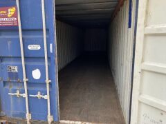 40' Modified Open Top Shipping Container LGEU 456018.9 - 6