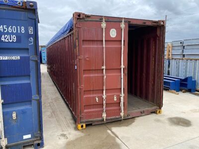 40' Open Top Shipping Container CARU 495939.4 *RESERVE MET*