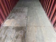 40' Open Top Shipping Container CARU 495939.4 *RESERVE MET* - 9