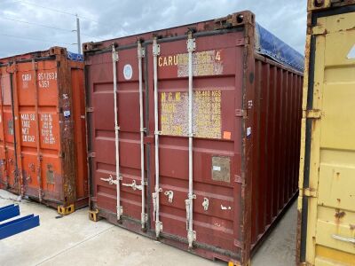 40' Open Top Shipping Container CARU 494555.4 *RESERVE MET*