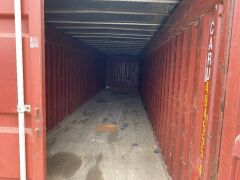 40' Open Top Shipping Container CARU 494555.4 *RESERVE MET* - 6