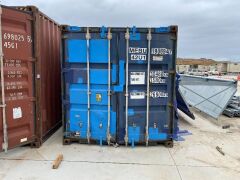 40' Modified Open Top Shipping Container MEBU 190694.7 - 2
