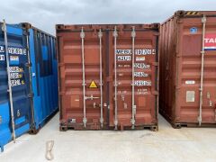 40' Modified Open Top Shipping Container MEBU 190705.4 - 2