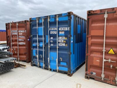 40' Modified Open Top Shipping Container MEBU 190697.3