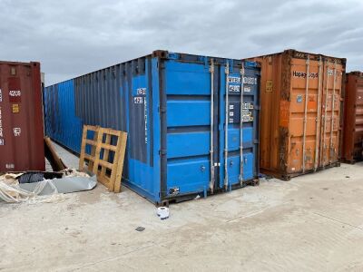 40' Modified Open Top Shipping Container MEBU 190699.4