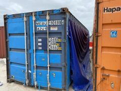 40' Modified Open Top Shipping Container MEBU 190699.4 - 3